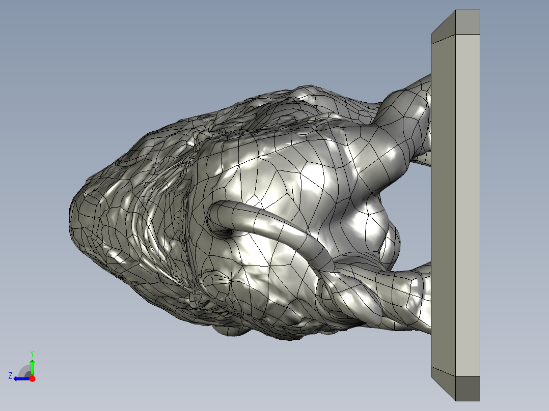 大财牛实体右视图
