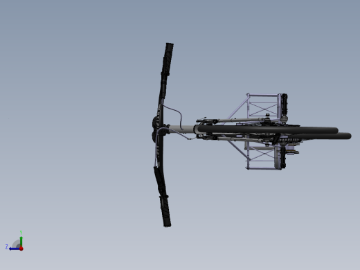 能储量的自行车3D数模图纸 STEP格式右视缩略图