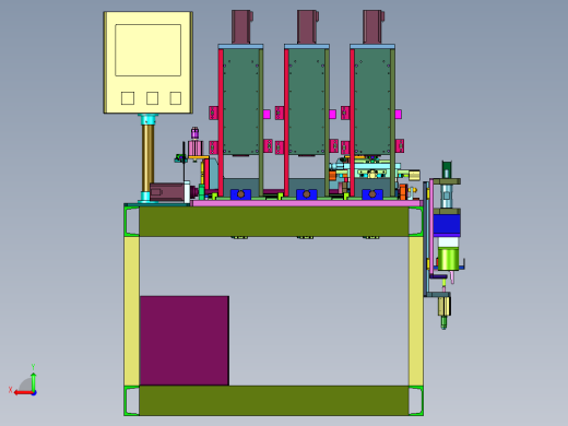 五金螺母自动高速打孔机后视缩略图