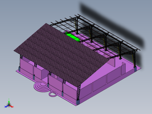 农贸市场钢构棚