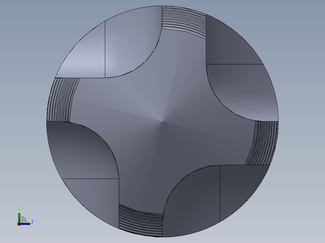 标准英制丝锥-Hand Tap 1-2-13 N1左视图