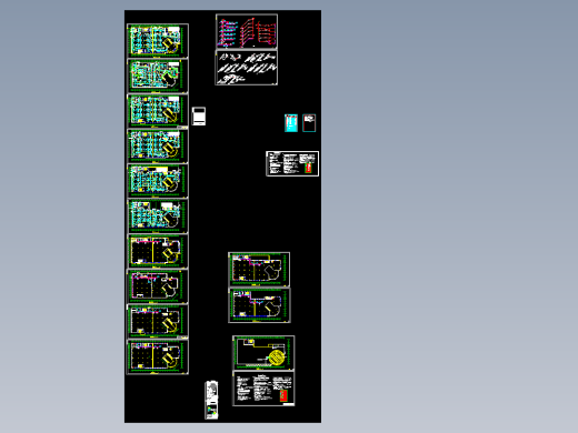 某市商业大楼暖通设计图
