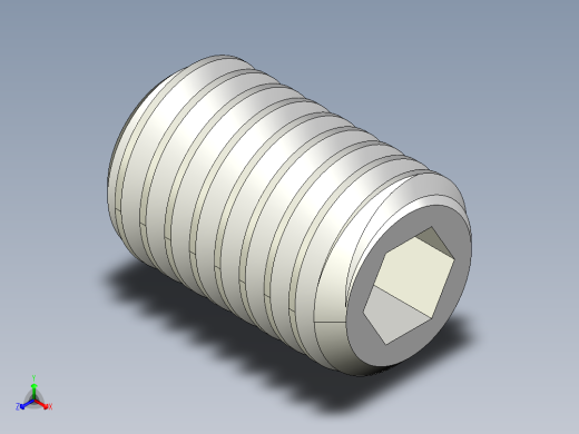 DIN 913-ISO 4026 固定螺钉-M8 L=12.STEP