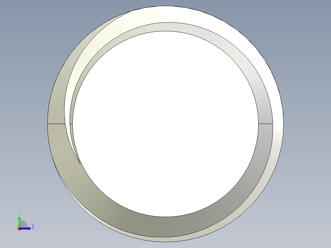 DIN 913-ISO 4026 固定螺钉-M8 L=12.STEP左视图