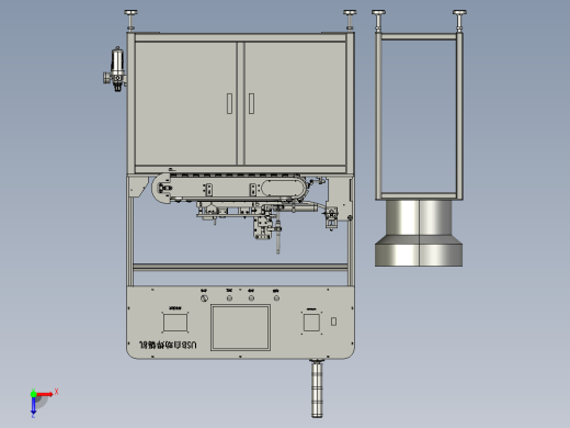 全自动USB焊锡机俯视缩略图