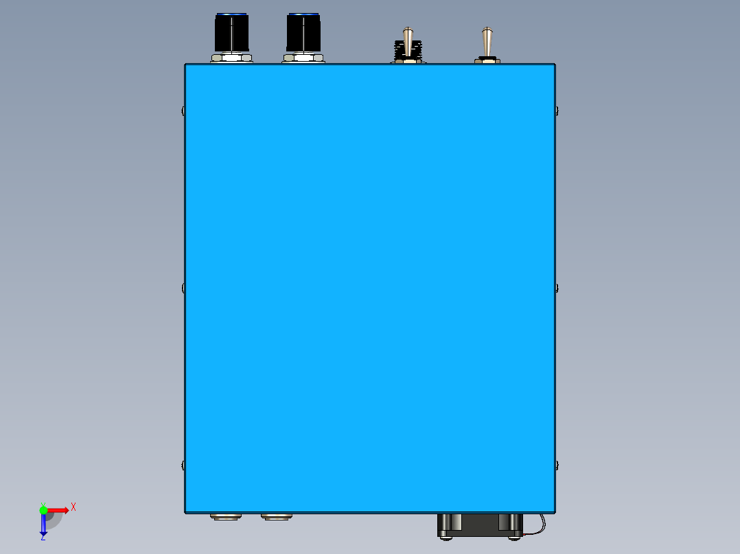 电源2 (1)俯视图