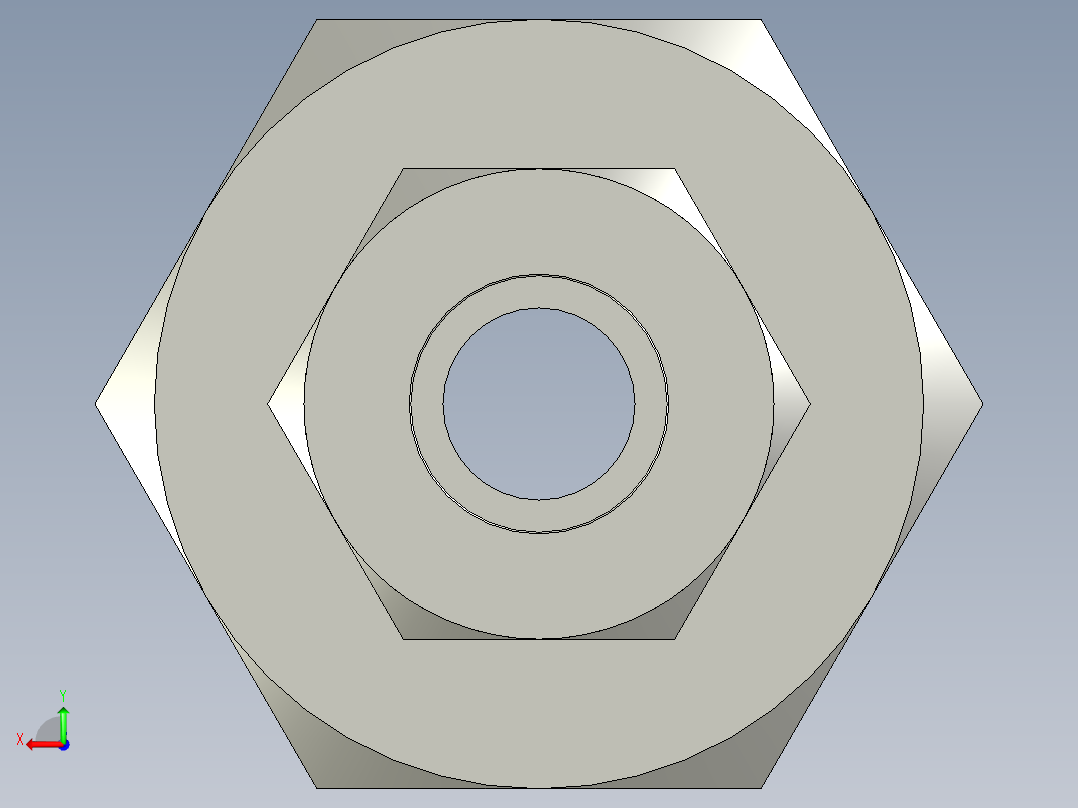 卡套式工业通用硬管接头6-8_gbu-s后视图