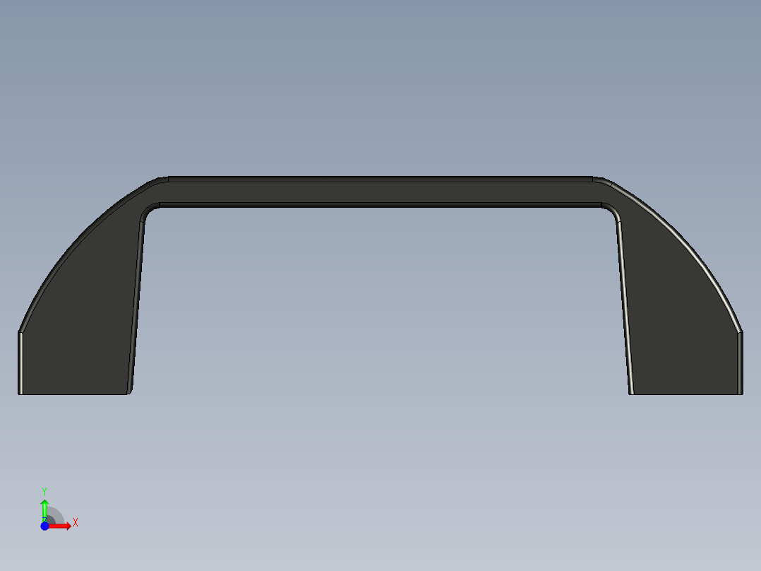 型材-KJN 122 BRIDGE HANDLE KJN525480前视图