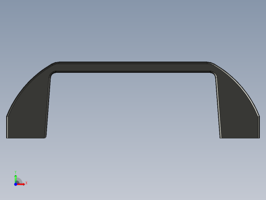 型材-KJN 122 BRIDGE HANDLE KJN525480前视缩略图