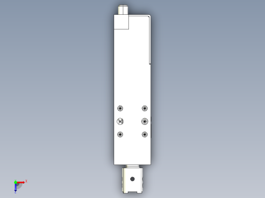 德克斯TUNKERS气缸数模SZK_30_B_40_T12_TUENKERS俯视缩略图