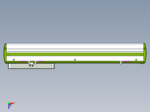威洛博LC系列3d模型模组LC14S1Y-S300俯视缩略图