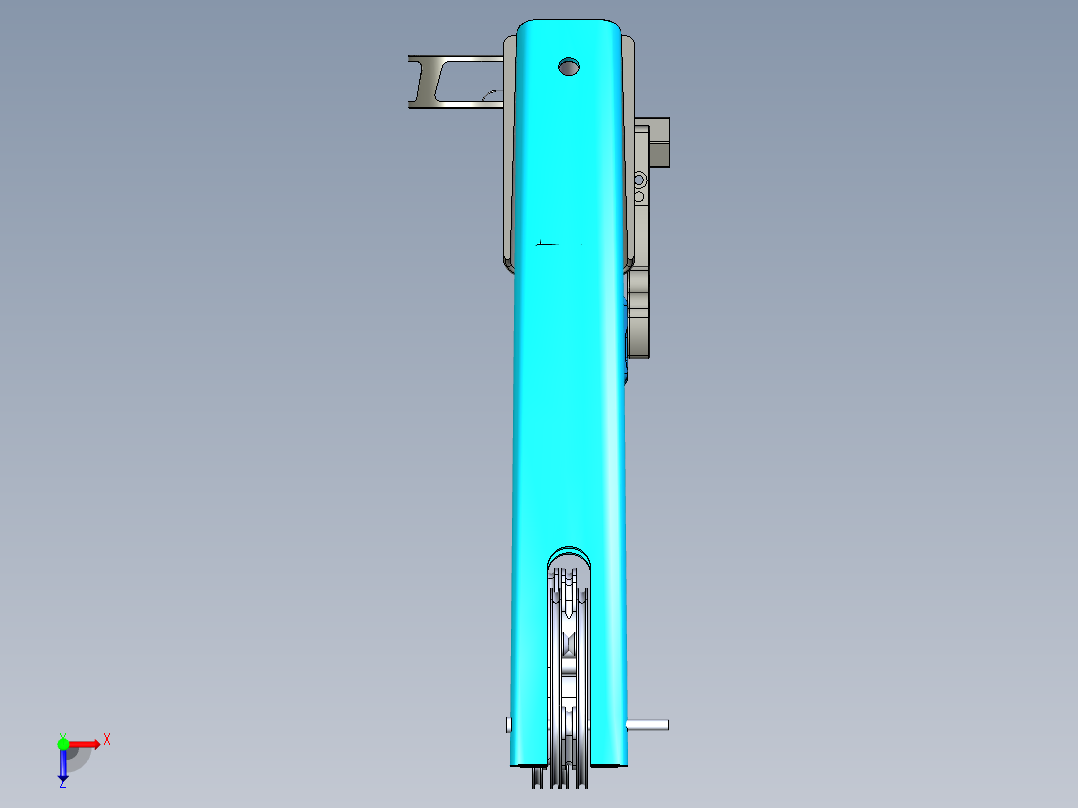 D5 复合弓 Youth Compound Bow俯视图