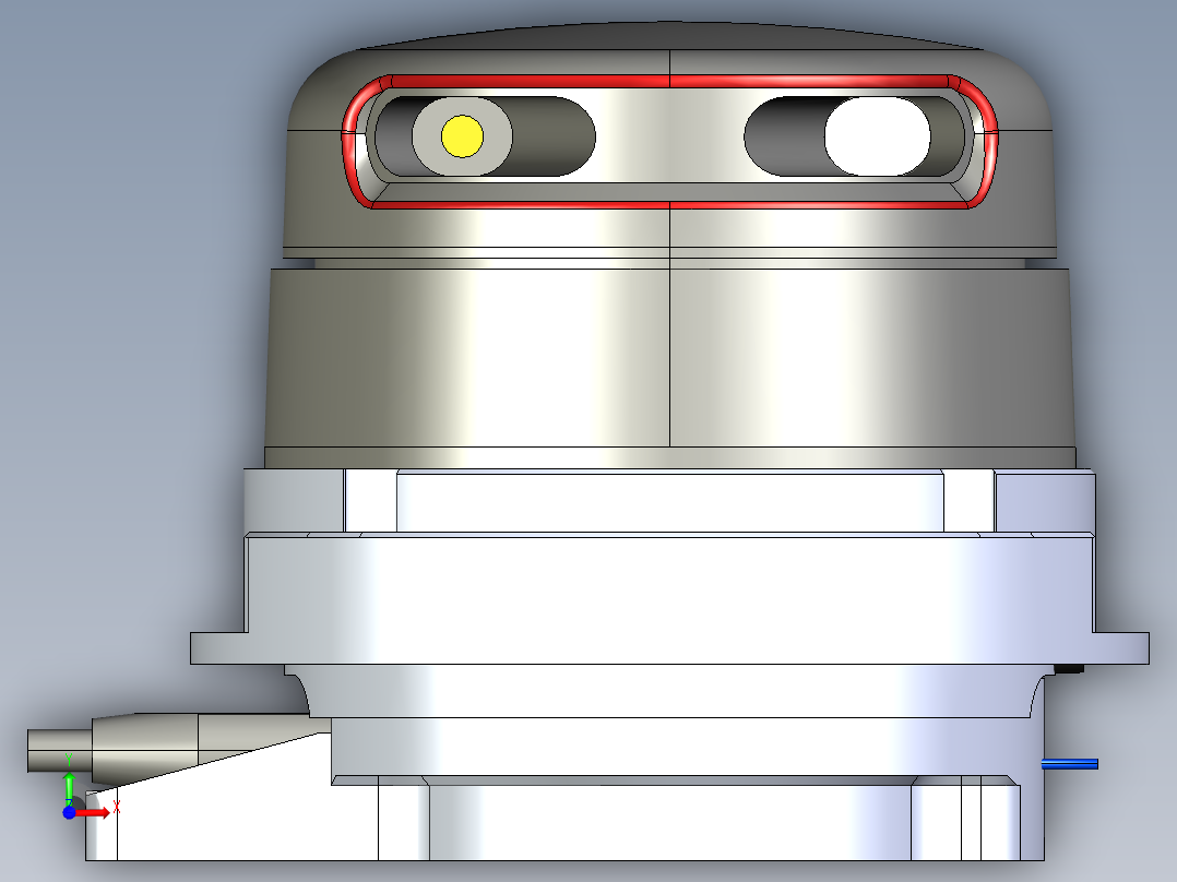 RPI激光雷达前视图