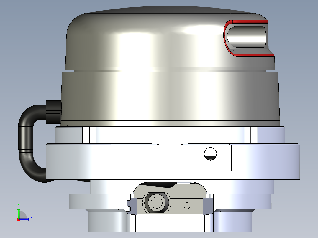 RPI激光雷达左视图
