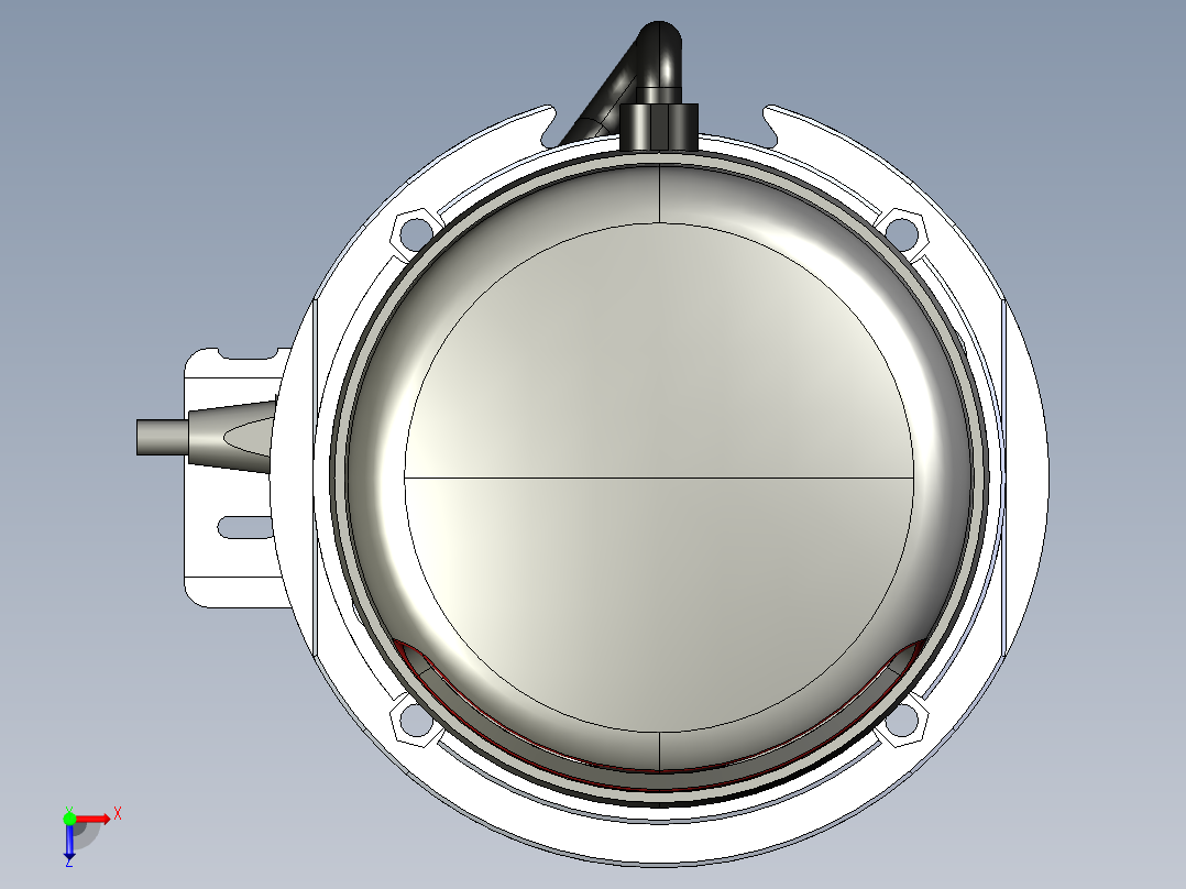 RPI激光雷达俯视图