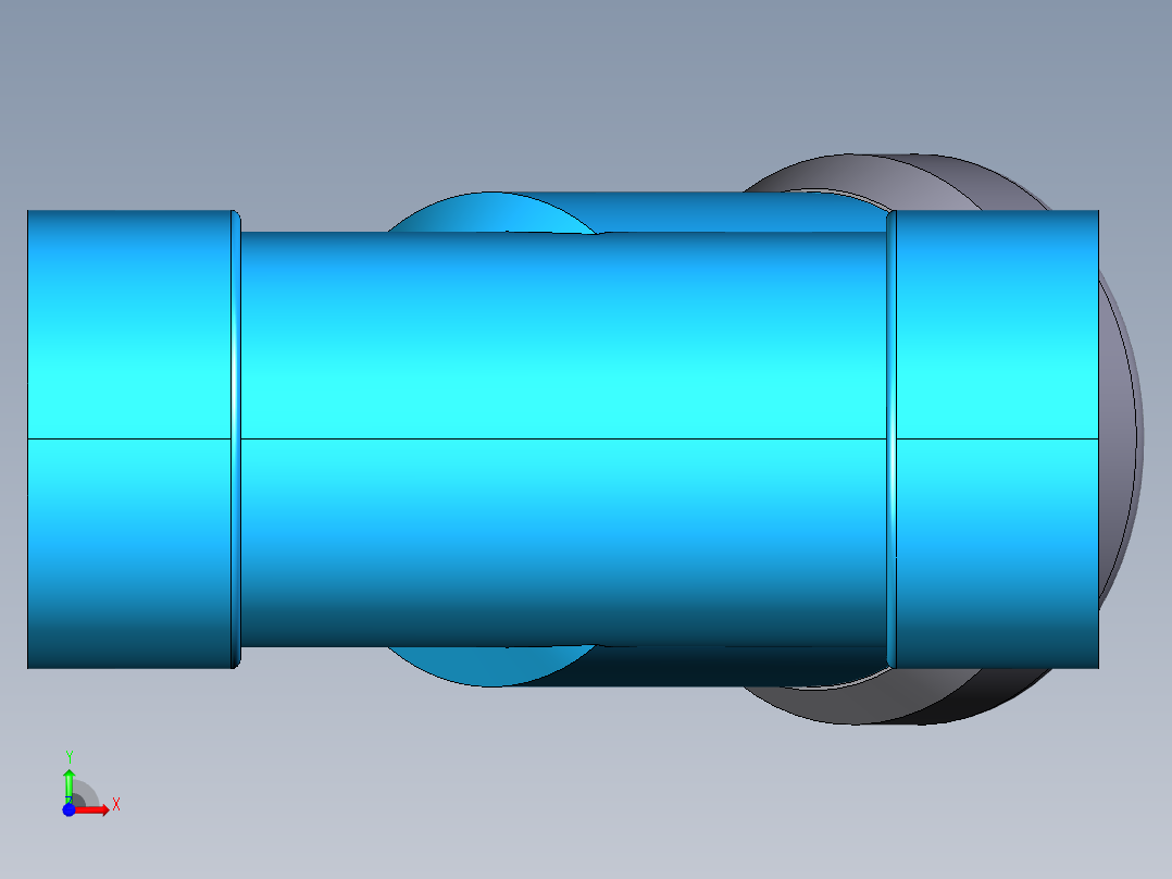4RVIT PVC-U透明。女性端溶剂焊接滤沙前视图