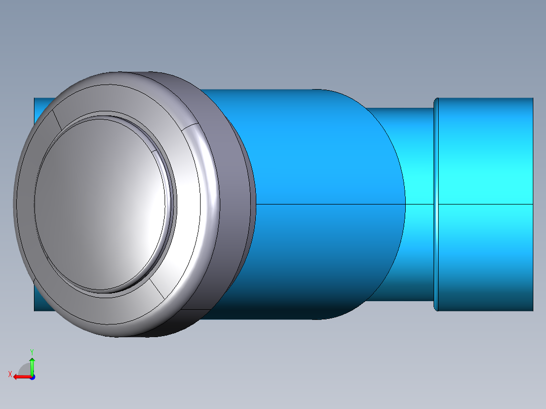 4RVIT PVC-U透明。女性端溶剂焊接滤沙后视图