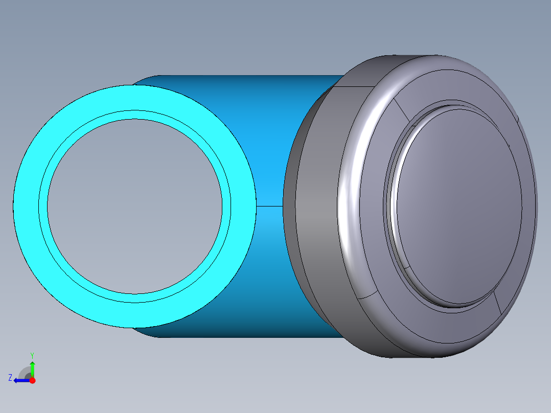 4RVIT PVC-U透明。女性端溶剂焊接滤沙右视图
