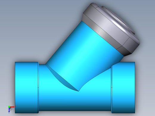 4RVIT PVC-U透明。女性端溶剂焊接滤沙俯视缩略图