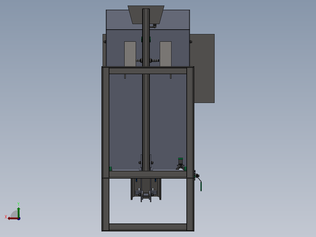 QG1 切割机后视图