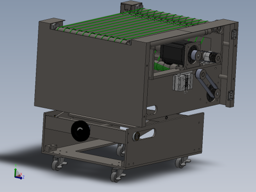 90度顶升转角台主视缩略图