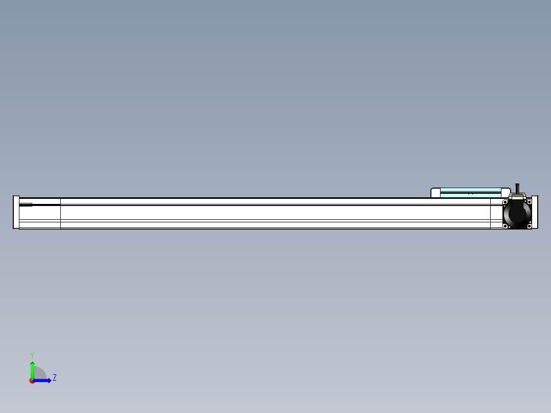 欧规系列-LB6A-L130-S800-BR-ZP40-C3左视图