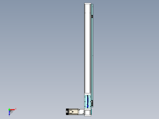 欧规系列-LB6A-L130-S800-BR-ZP40-C3俯视缩略图