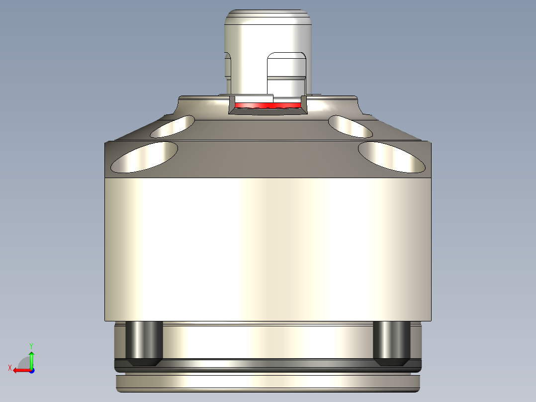 KOSMEKSFA2000-M1A-120多系列多零件图纸模型多系列多零件图纸模型后视图