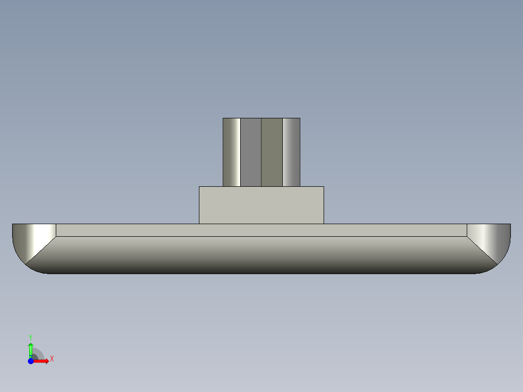 型材-BR 40X40 COVER CAP KJN528968前视图