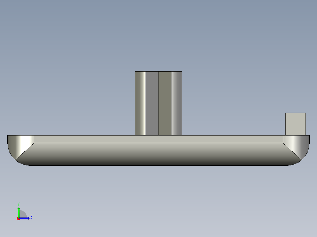 型材-BR 40X40 COVER CAP KJN528968左视图