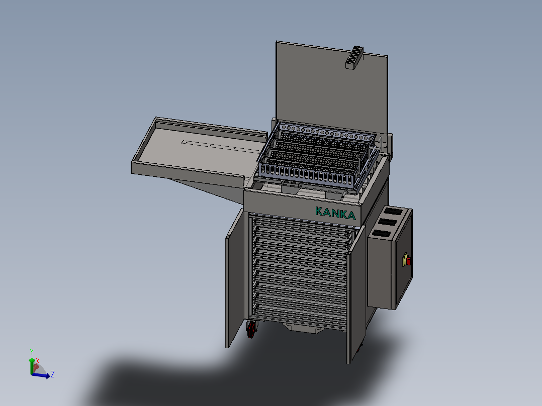 甜甜圈生产设备sw18可编辑