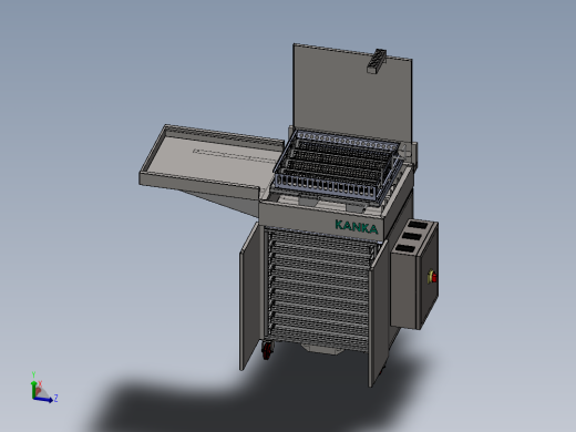 甜甜圈生产设备sw18可编辑