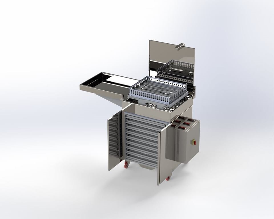 甜甜圈生产设备sw18可编辑