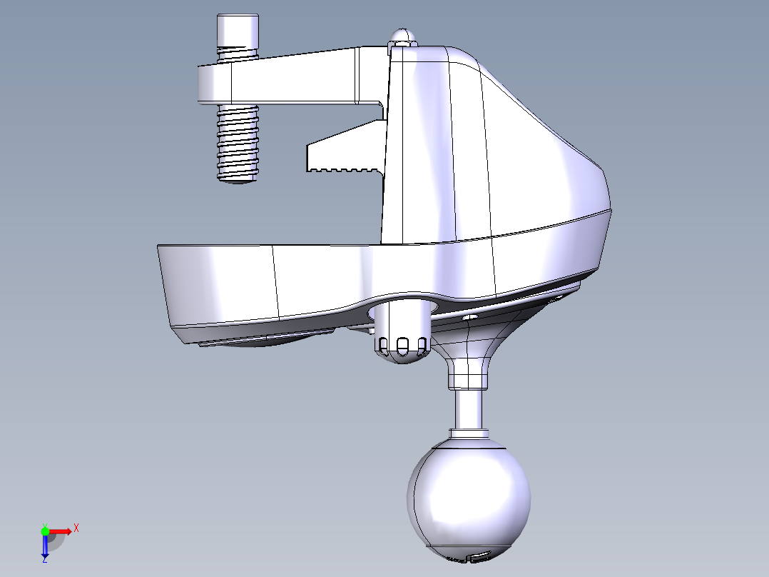 A2004906-罗技G29动力换挡器俯视图
