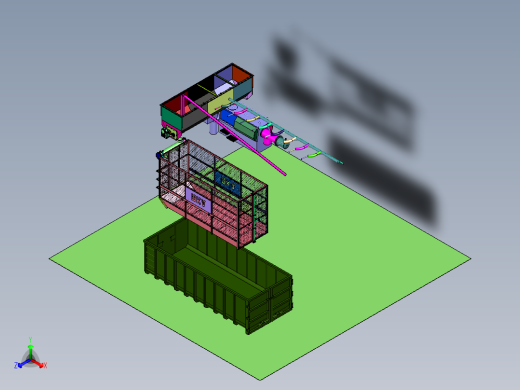 无臭高密度养殖黑水虻装置