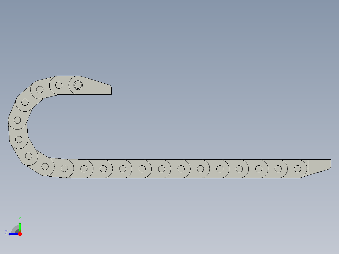 拖链VAC01-F16-R28-N22右视图