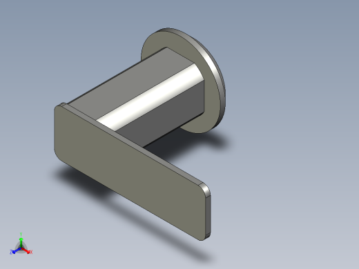 琐心长度40-螺纹长度35-三角钥匙转舌锁