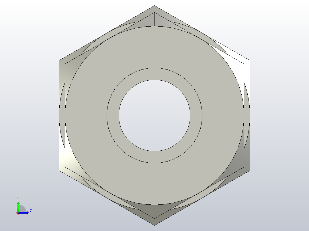 EO舱壁接头SV16SCF(16).igs左视图
