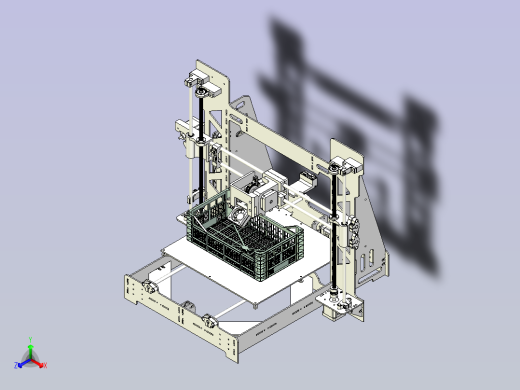 CCD相机自动化检测设备正等轴测缩略图