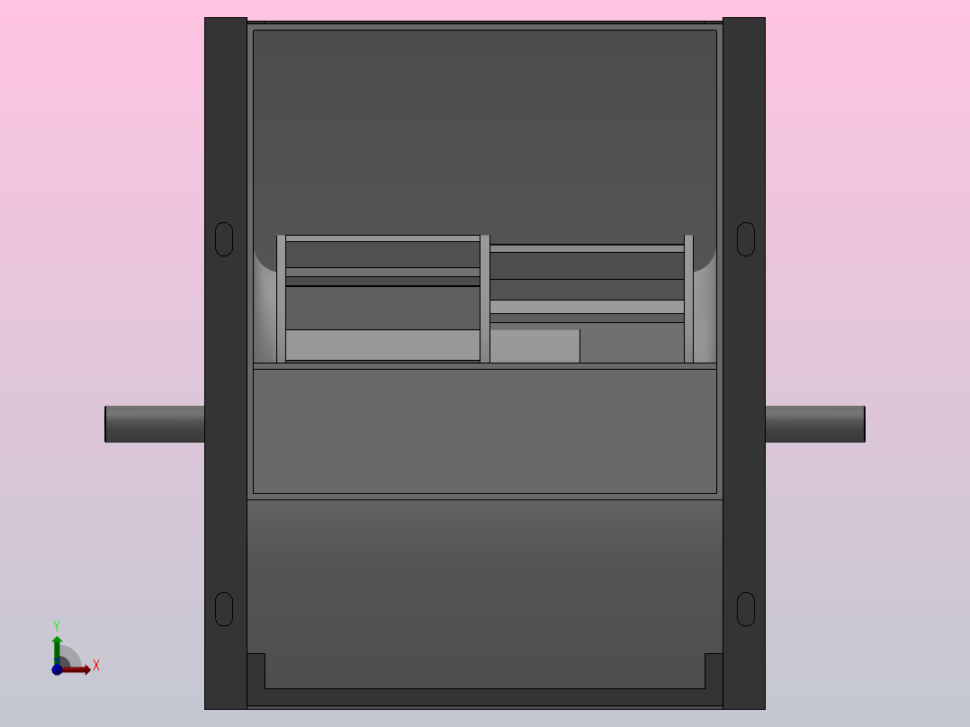 KTH-B（标准型）空调系统后向式离心通风机[KTH-B-355-1.1kW]前视图