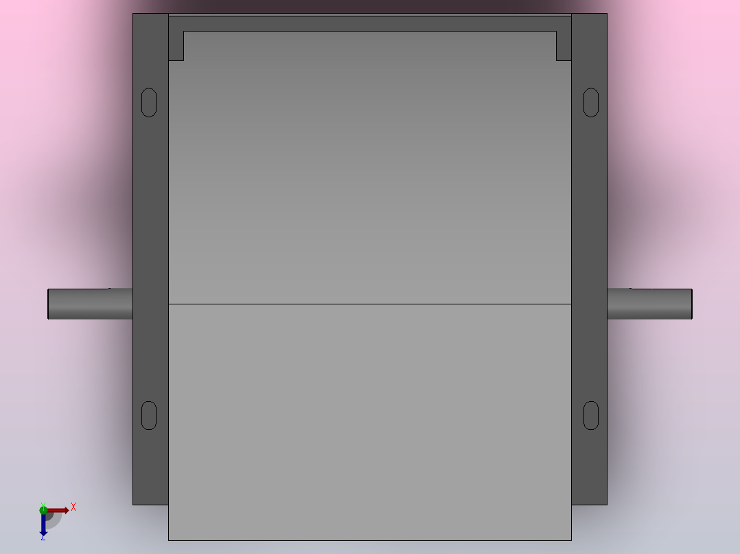 KTH-B（标准型）空调系统后向式离心通风机[KTH-B-355-1.1kW]俯视图