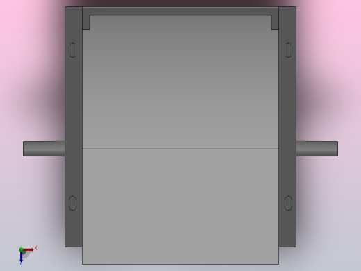 KTH-B（标准型）空调系统后向式离心通风机[KTH-B-355-1.1kW]俯视缩略图