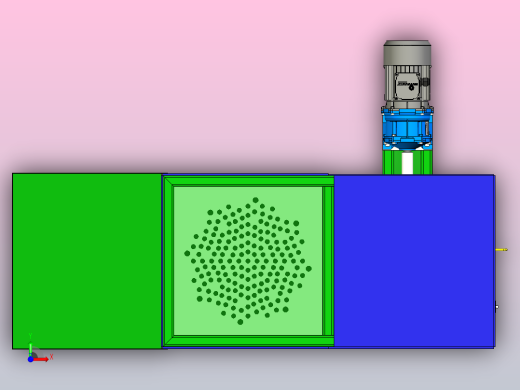 医疗废物粉碎机crusher-mechine-1831-模型格式为 inventor前视缩略图