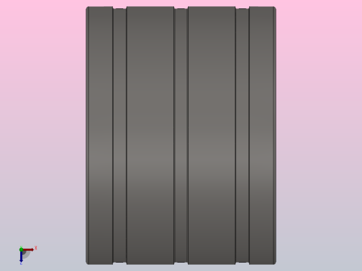 轧机用四列圆柱滚子轴承FCDP型_FCDP 84120440前视缩略图