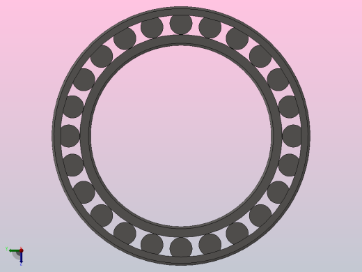 轧机用四列圆柱滚子轴承FCDP型_FCDP 84120440右视缩略图