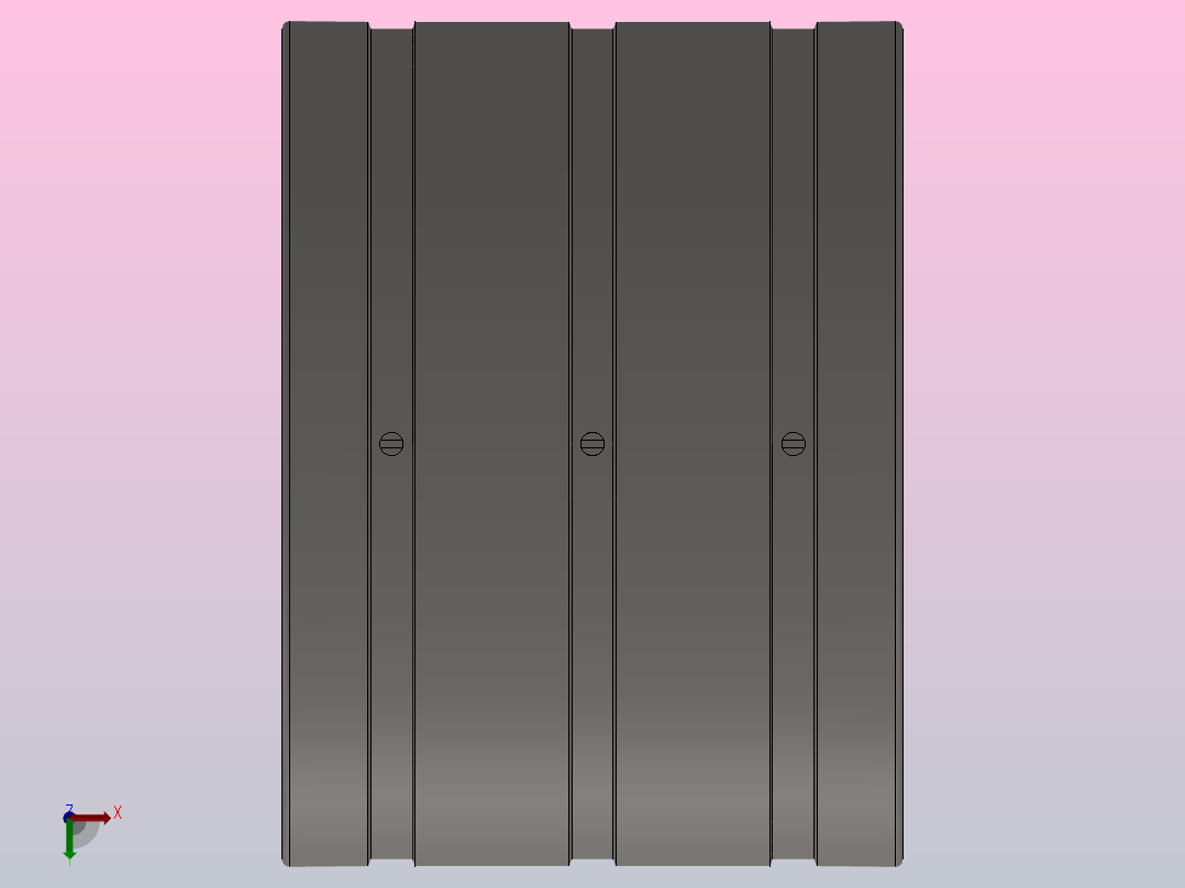 轧机用四列圆柱滚子轴承FCDP型_FCDP 84120440俯视图