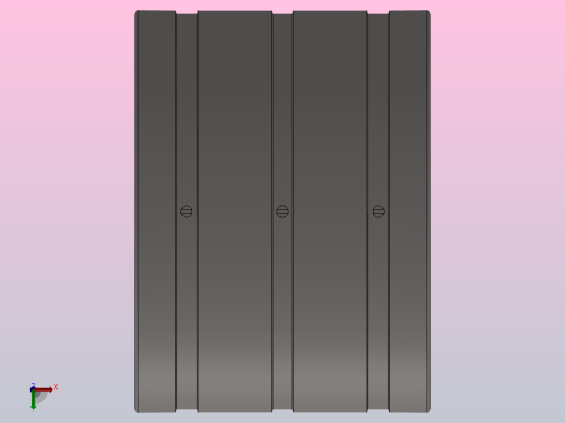 轧机用四列圆柱滚子轴承FCDP型_FCDP 84120440俯视缩略图