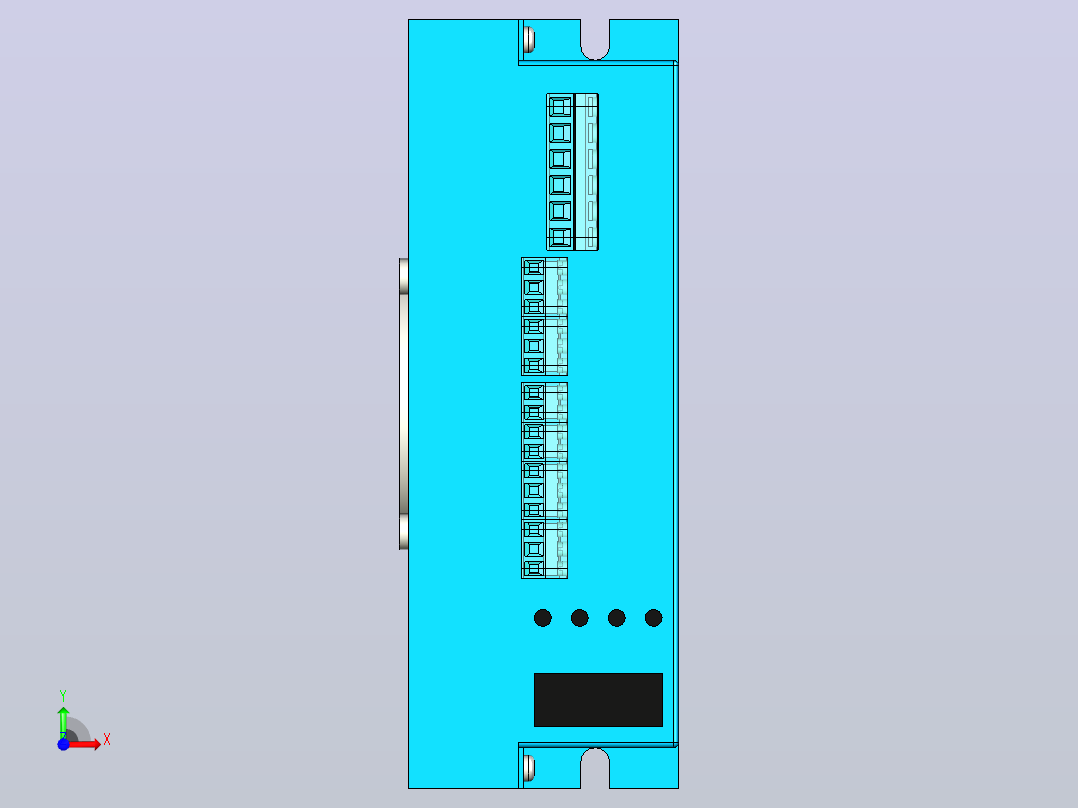 ZDM-2HA865步进驱动器前视图