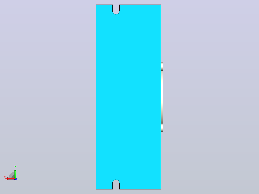 ZDM-2HA865步进驱动器后视图