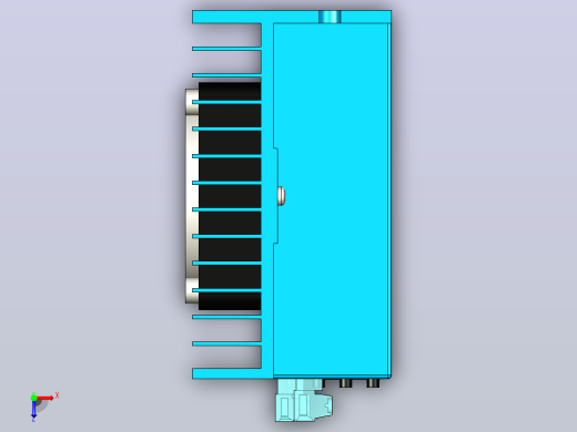 ZDM-2HA865步进驱动器俯视缩略图